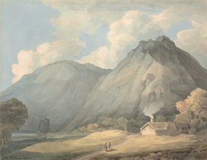 Cerca de Aberddeola, Gales del Norte de Francis Towne